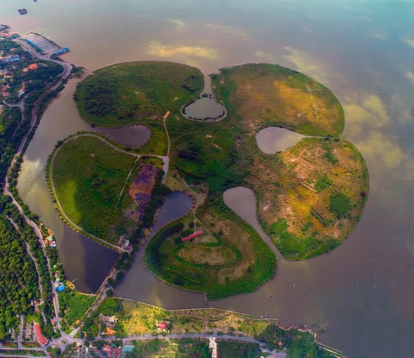 Đảo hình cánh hoa phượng – Tuyệt tác thiên nhiêngiữa lòng Hải Phòng