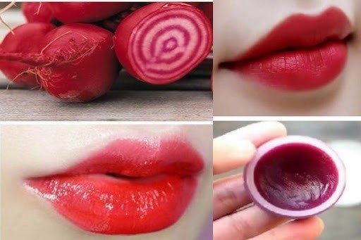 Cách làm son môi từ củ dền an toàn lên màu đẹp