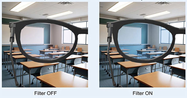 Công bố kính mắt chống co giật cho người động kinh