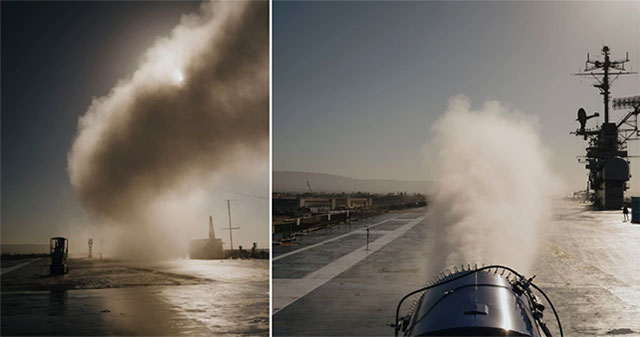 Giải pháp bắn muối lên trời để che bớt nắng