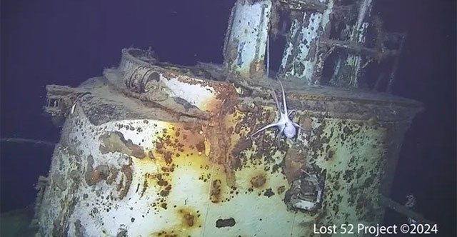 Phát hiện xác tàu ngầm từ Thế chiến thứ 2 bị chìm cùng 79 thủy thủ đoàn